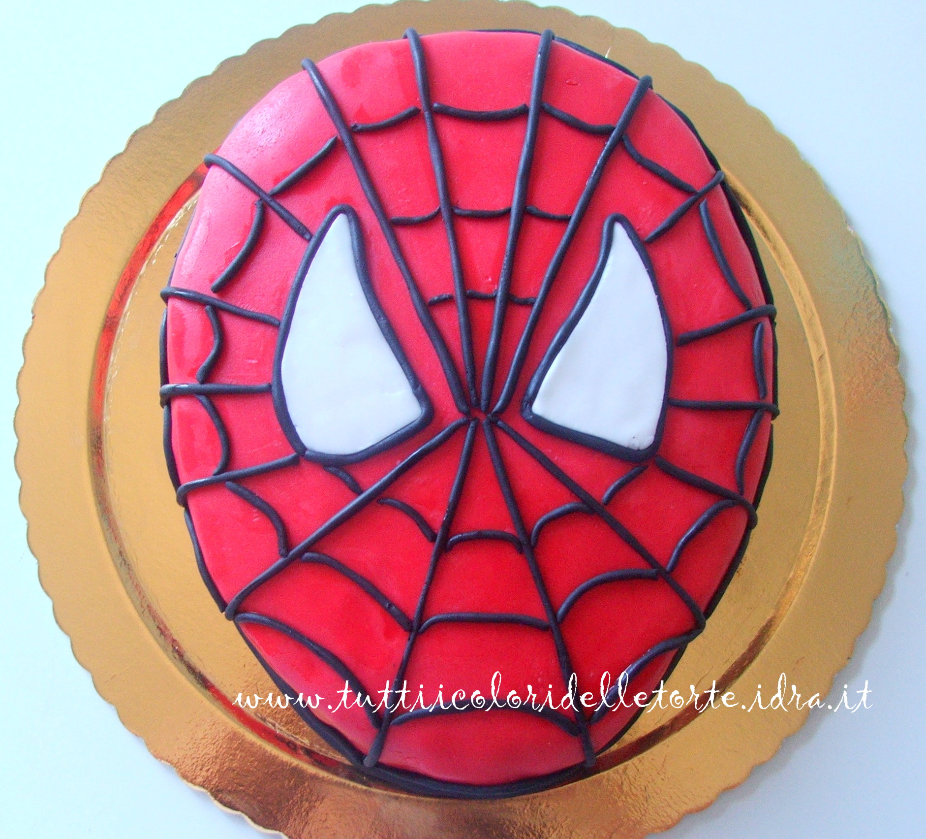 Torta Spiderman Mask 2 - Tutti i Colori delle Torte Tutti i Colori delle  Torte